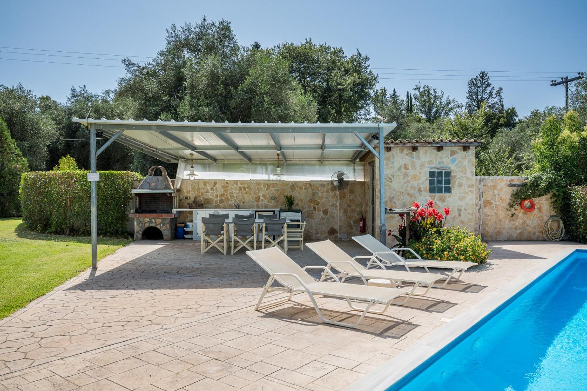 Villa Nefeli With Private Pool By Konnect Dasziá Kültér fotó